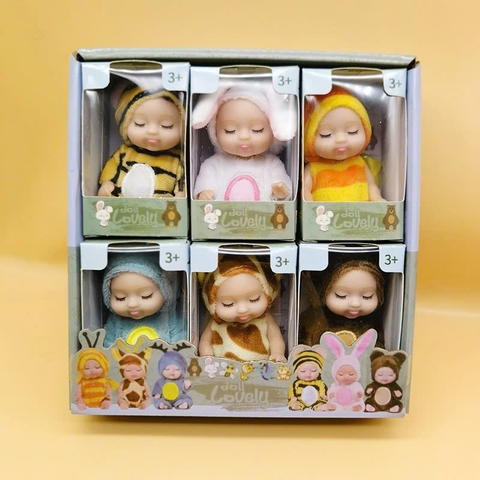 {Đủ Mẫu} Búp Bê Em Bé Sơ Sinh 11 cm 3.5 inch