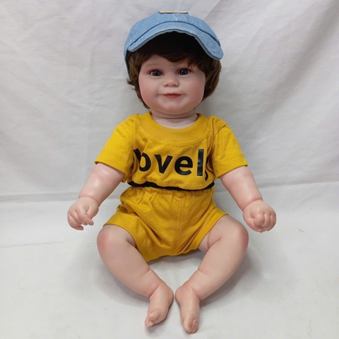 {Đủ Mẫu} Búp Bê Tái Sinh Thân Gòn Mềm Mại 50 cm = 20 inch Reborn Vinyl Doll