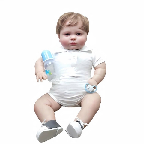 [Đủ mẫu] Búp Bê  Thân Gòn  Mềm Mại 60 cm = 24 inch Reborn Silicon Vinyl Doll