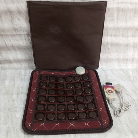 {Đủ Mẫu} Thảm Đệm Ấm Ngọc Bích Vuông 45 x 45 cm Đá Nóng Hàn Quốc, Nệm Sưởi Ấm Massage Trị Liệu 220V Món Quà Sức Khoẻ