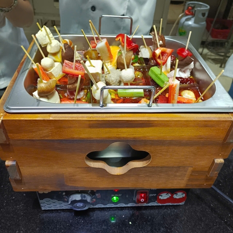 {Đủ Mẫu} Bếp Lẩu Ly Xiên Que, Tokbokki Nồi Lẩu 220V Oden Kiểu Nhật