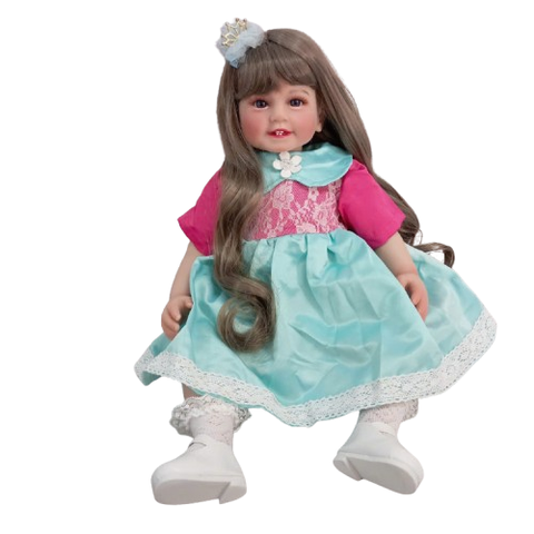 [Đủ mẫu] Búp Bê  Thân Gòn  Mềm Mại 60 cm = 24 inch Reborn Silicon Vinyl Doll
