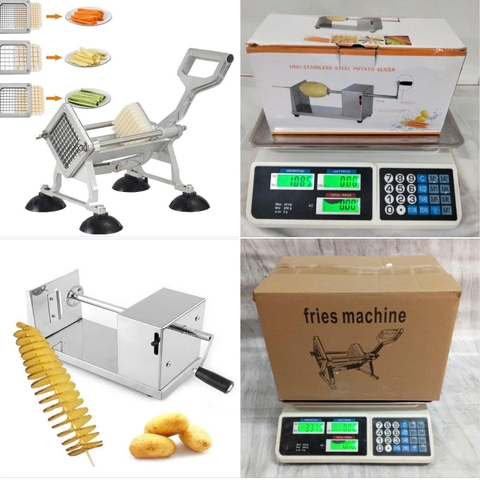 {Đủ Mẫu} Máy Cắt Khoai Tây KFC Chuyên Dụng