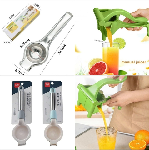 {Đủ Mẫu} Dụng Cụ Vắt Chanh, Cam, Tắc