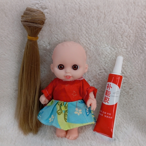 [Đủ mẫu] Búp Bê Nhựa mềm 12 cm 5 inch Vinyl reborn Baby Doll