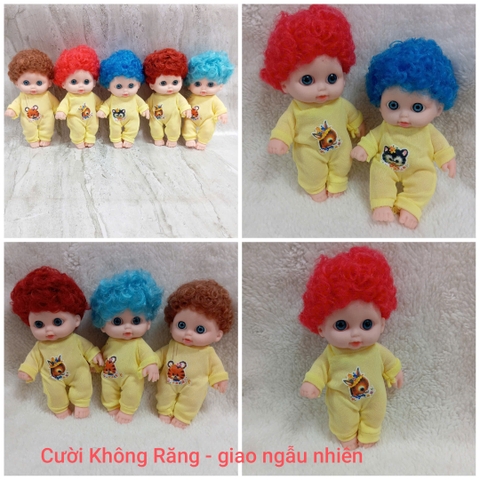 [Đủ mẫu] Búp Bê Nhựa mềm 12 cm 5 inch Vinyl reborn Baby Doll