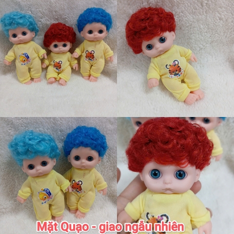 [Đủ mẫu] Búp Bê Nhựa mềm 12 cm 5 inch Vinyl reborn Baby Doll