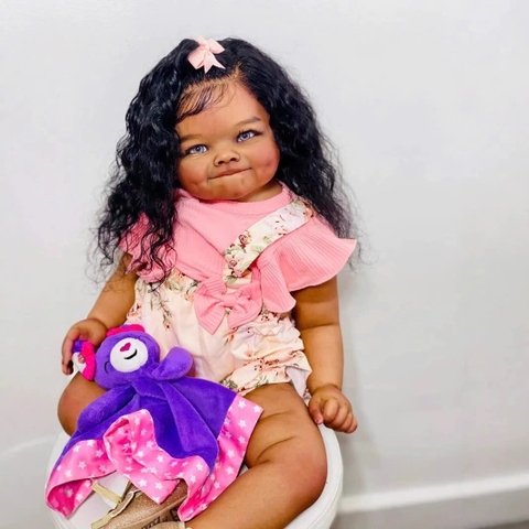 [Đủ mẫu] Búp Bê  Thân Gòn  Mềm Mại 60 cm = 24 inch Reborn Silicon Vinyl Doll