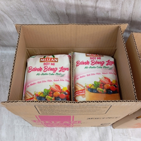 Thùng (10 Gói) Bột Meizan túi 1kg - Tiện Dụng Nhanh Chóng Hàng Chuẩn Date Mới