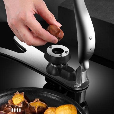 Dụng Cụ Tách Vỏ Hạt Dẻ Cao Cấp Inox 304 – Kẹp Hạt Dẻ Đa Năng PVN9192