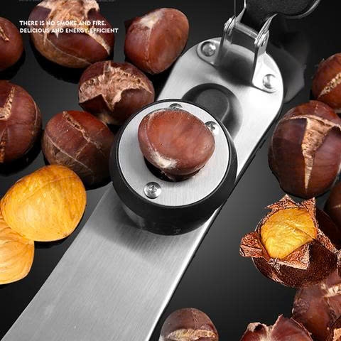 Dụng Cụ Tách Vỏ Hạt Dẻ Cao Cấp Inox 304 – Kẹp Hạt Dẻ Đa Năng PVN9192