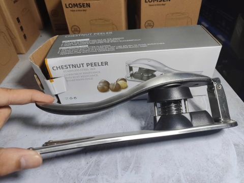 Dụng Cụ Tách Vỏ Hạt Dẻ Cao Cấp Inox 304 – Kẹp Hạt Dẻ Đa Năng PVN9192