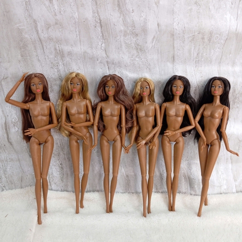 [Đủ mẫu] Búp Bê Barbie Siêu Mẫu 33cm Có Tóc – Phụ Kiện Trang Điểm Cho Bé Gái