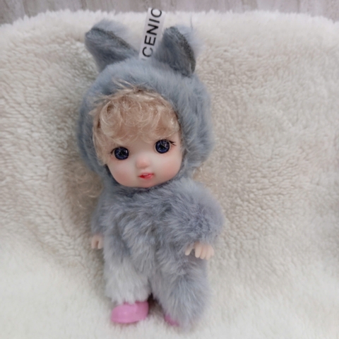 🧸 Búp Bê Nhựa Vinyl Dễ Thương 16 cm 6 inch Đồ Chơi Quà Tặng Sinh Nhật