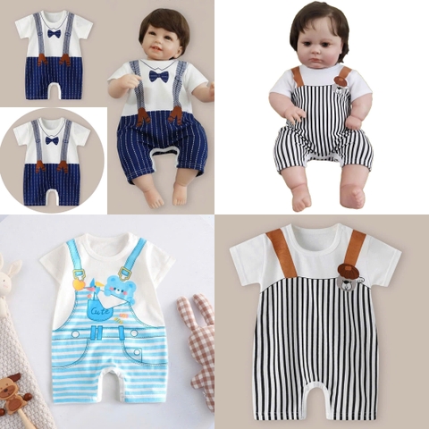 {Đủ Mẫu} Bộ Quần Áo Trẻ Em Sơ Sinh 5–8kg Váy Công Chúa, Búp Bê Tái Sinh 50–55–66cm