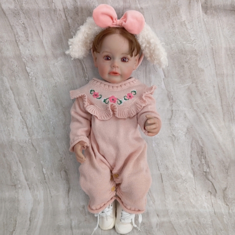 {Đủ Mẫu} Búp Bê 55 cm = 22 inch Thân Nhựa  Reborn Vinyl Doll