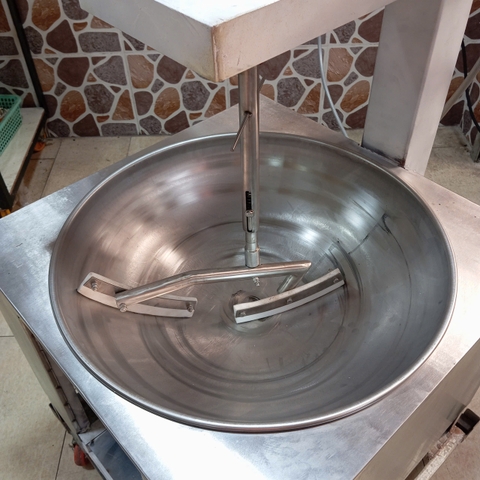 Máy Sên Nhân, Chảo Xào Nhân Làm Bánh 1/2HP 220V Đốt Bằng GAS PVN9250