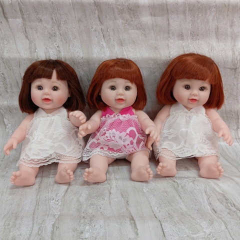 {Đủ mẫu} Búp Bê Nhựa Cao Cấp Nathaniel 30 cm 12 inch Reborn Vynil Doll