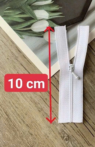 [ĐỦ SIZE] DÂY KÉO MINI SIZE 10 CM / 12 CM CHO BÚP BÊ – KHÓA KÉO SIÊU NHỎ DIY MAY ĐỒ THỦ CÔNG