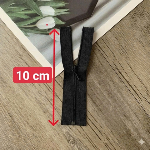 [ĐỦ SIZE] DÂY KÉO MINI SIZE 10 CM / 12 CM CHO BÚP BÊ – KHÓA KÉO SIÊU NHỎ DIY MAY ĐỒ THỦ CÔNG