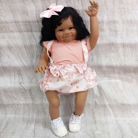 [Đủ mẫu] Búp Bê  Thân Gòn  Mềm Mại 60 cm = 24 inch Reborn Silicon Vinyl Doll