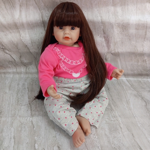 {Đủ Mẫu} Búp Bê Tái Sinh Thân Gòn Mềm Mại 50 cm = 20 inch Reborn Vinyl Doll