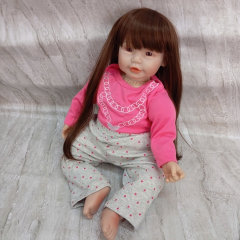 {Đủ Mẫu} Búp Bê Tái Sinh Thân Gòn Mềm Mại 50 cm = 20 inch Reborn Vinyl Doll