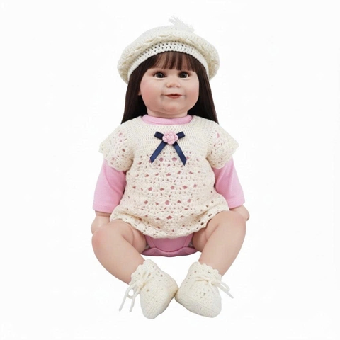 {Đủ Mẫu} Búp Bê Tái Sinh Thân Gòn Mềm Mại 50 cm = 20 inch Reborn Vinyl Doll