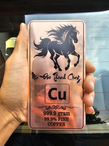 🌟 ĐỒNG THỎI NGUYÊN CHẤT CU 999.9 Hình 🐎 Ngựa – QUÀ TẶNG PHONG THỦY, ĐẦU TƯ GIÁ TRỊ 🌟