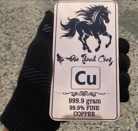 🌟 ĐỒNG THỎI NGUYÊN CHẤT CU 999.9 Hình 🐎 Ngựa – QUÀ TẶNG PHONG THỦY, ĐẦU TƯ GIÁ TRỊ 🌟