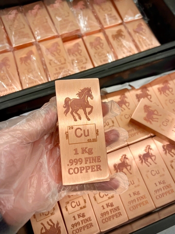 🌟 ĐỒNG THỎI NGUYÊN CHẤT CU 999.9 Hình 🐎 Ngựa – QUÀ TẶNG PHONG THỦY, ĐẦU TƯ GIÁ TRỊ 🌟