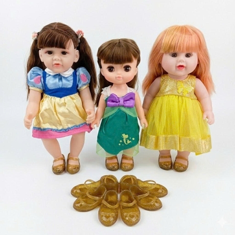 [Đủ mẫu + size ] 👟 {XẢ KHO} ĐỦ MẪU GIÀY NHỰA / GIÀY VẢI - PHỤ KIỆN SIÊU ĐÁNG YÊU CHO BÚP BÊ