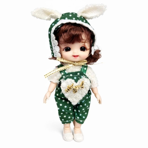 [Đủ mẫu] Búp Bê bjd 12 Khớp 15 cm - BJD 1/8 Mắt 3D Dolls (Tặng áo + giày ngẫu nhiên)