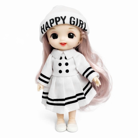 [Đủ mẫu] Búp Bê bjd 12 Khớp 15 cm - BJD 1/8 Mắt 3D Dolls (Tặng áo + giày ngẫu nhiên)