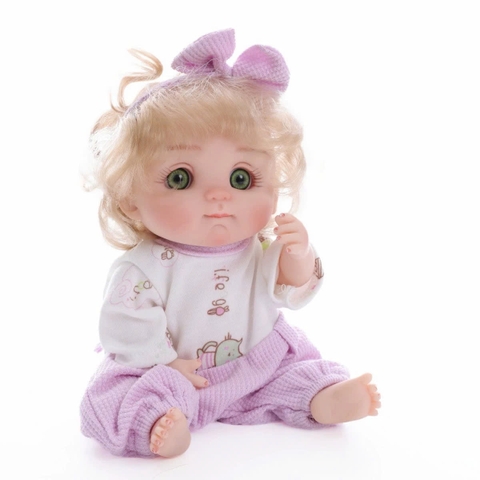[Đủ mẫu] Búp Bê  Nhựa Mềm Mại 25 Cm = 10 Inch Body Full Silicon Vinyl Doll