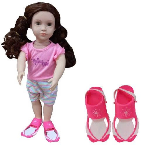 [HÀNG CAO CẤP TỒN KHO] Búp Bê Mỹ Cao cấp 46 cm 18 inch Mắt Chớp - Chính Hãng Our Generation  Doll