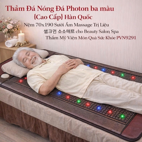 {Đủ Size} Thảm Đá Nóng Hàn Quốc 셀크린 소소매트, Nệm Sưởi Ấm Massage Trị Liệu Xài Điện Món Quà Sức Khoẻ