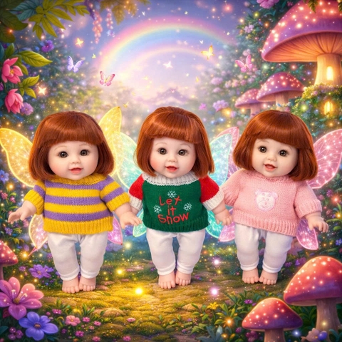 {Đủ mẫu} Búp Bê Nhựa Cao Cấp Nathaniel 30 cm 12 inch Reborn Vynil Doll