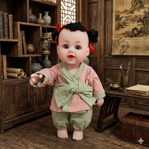 {Đủ mẫu} Búp Bê Nhựa Cao Cấp Nathaniel 30 cm 12 inch Reborn Vynil Doll