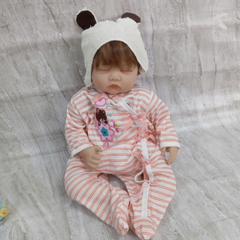 (Đủ mẫu) Búp Bê 55 cm = 22 inch Thân Gòn NPK Reborn Vinyl Doll (Hàng Tồn Kho}