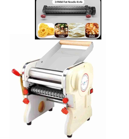 {Đủ Mẫu} Máy Làm Mì Sợi DHH220C/750W + Trộn bột Cán Hoành Thánh, Bánh Canh, Bánh Bao Ramen Chinese Noodles Fried