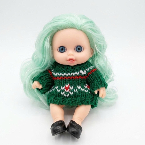 [Đủ mẫu] Búp Bê Nhựa mềm 12 cm 5 inch Vinyl reborn Baby Doll