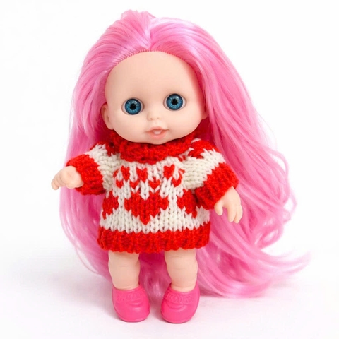 [Đủ mẫu] Búp Bê Nhựa mềm 12 cm 5 inch Vinyl reborn Baby Doll