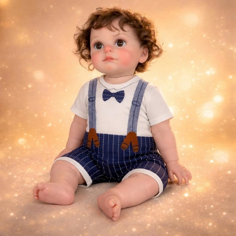 [Đủ mẫu] Búp Bê  Thân Gòn  Mềm Mại 60 cm = 24 inch Reborn Silicon Vinyl Doll
