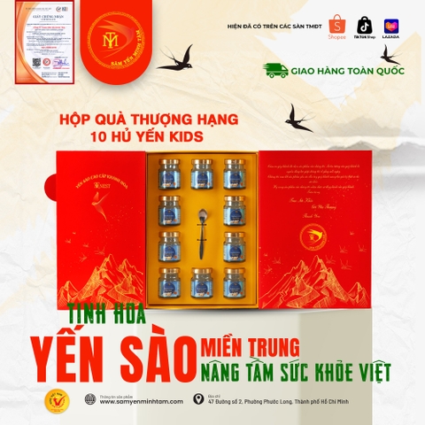 HỘP QUÀ YẾN KID (400mg)