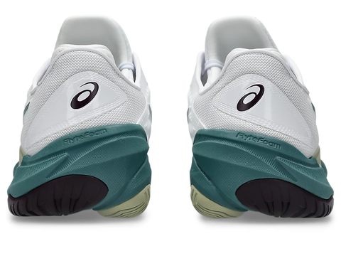 Giày Quần Vợt Nam Asics COURT FF 3 WHITE/FOGGY TEAL
