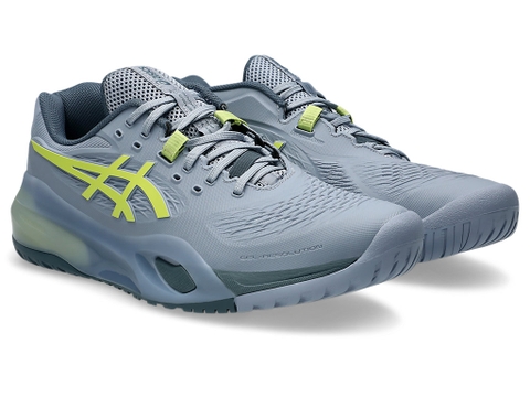 Giày Quần Vợt Nam Asics GEL-RESOLUTION X GREY BLUE/PISTACHIO