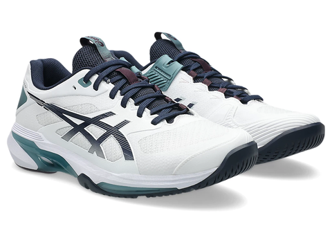 Giày Quần Vợt Nam Asics SOLUTION SPEED FF 4 WHITE/MIDNIGHT
