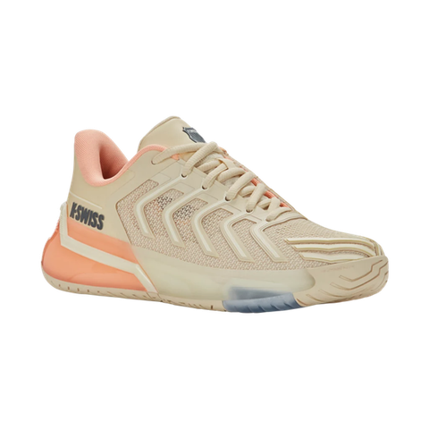 Giày Quần Vợt Nữ K-Swiss Ultrashot 4 Whitecap Gray | Peach Parfait | Egret