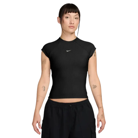 Áo Tay Ngắn Thời Trang Nữ Nike Chill Knit Rib Short-Sleeve